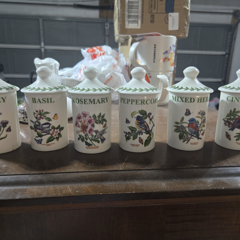 Portmeirion Botanic Garden Birds Plate